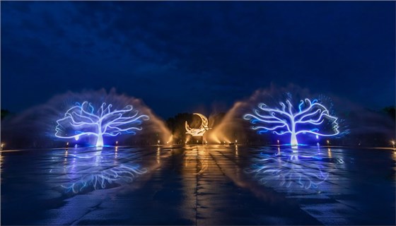 景區(qū)燈光秀設(shè)計效果-信達(dá)電通