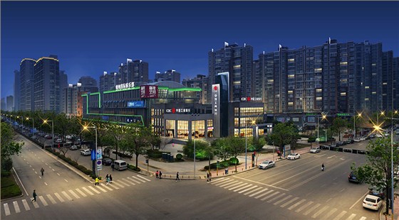 錦業(yè)路與丈八三路交匯口—綠地國際俱樂部