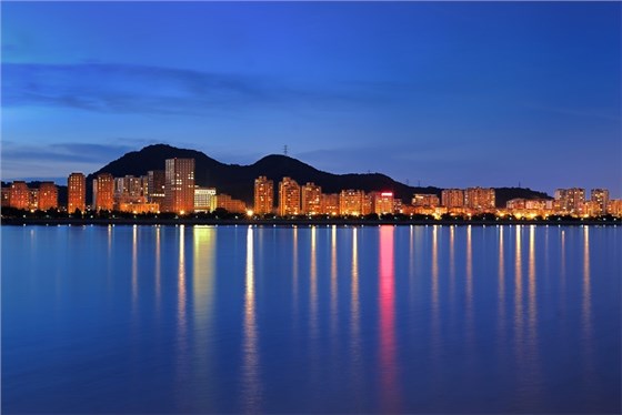 城市地標(biāo)燈光秀