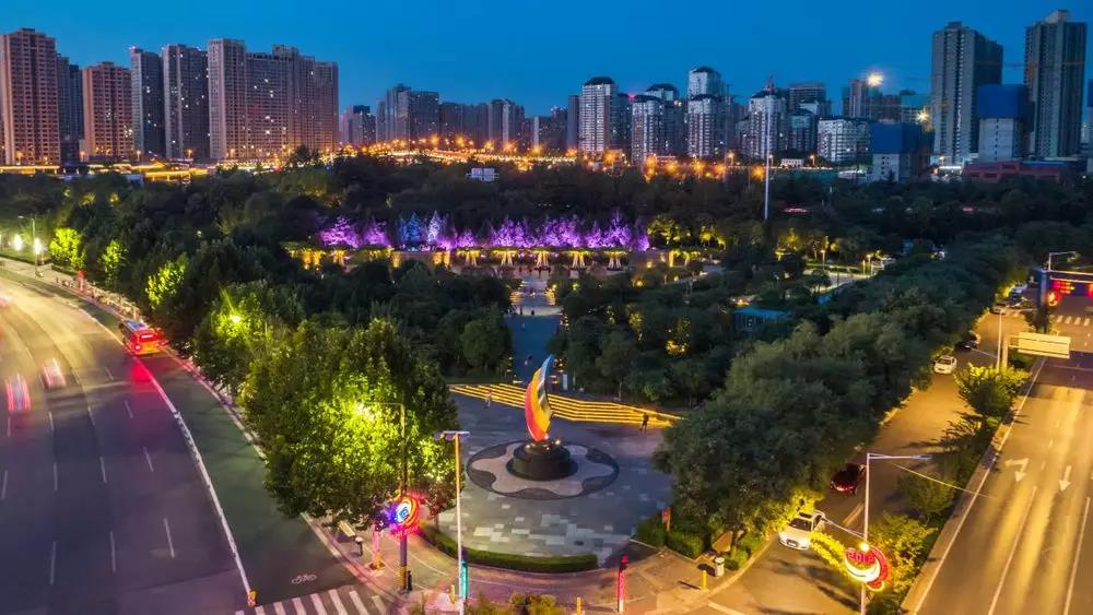 信達電通—西安高新區永陽公園亮化