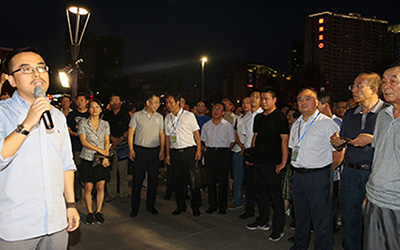 西安高新區璀璨之夜“互看、互學、互比”現場交流會