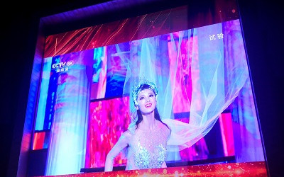 繼上海國際電影節后，洲明大屏再度驚艷世界