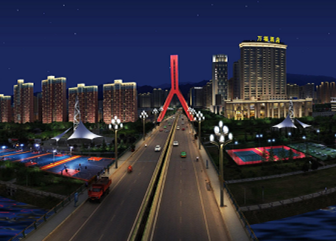 寶雞一河兩岸夜景照明設(shè)計